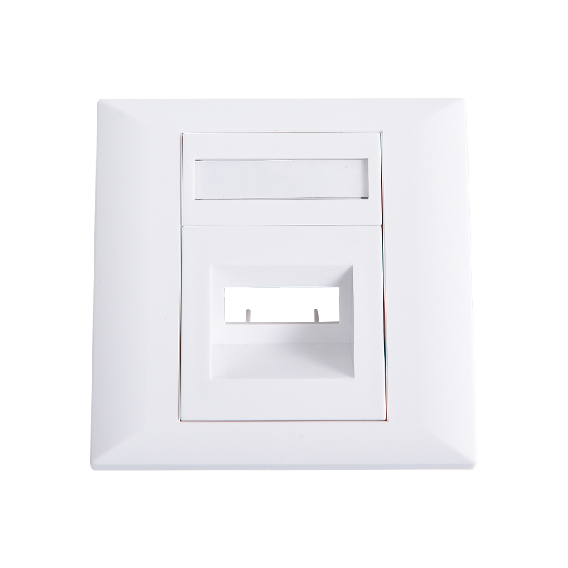 SMT-4307SC-2P 86 Type Flat Faceplate Fix pour le connecteur SC, 2 ports