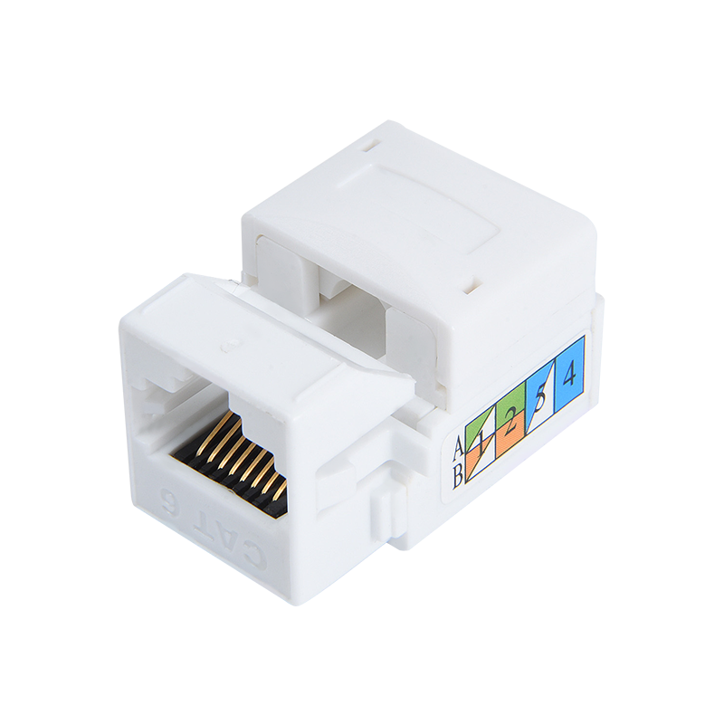 SMT-1018H8C6 90 degrés Cat6 Keystone Jack 110 IDC