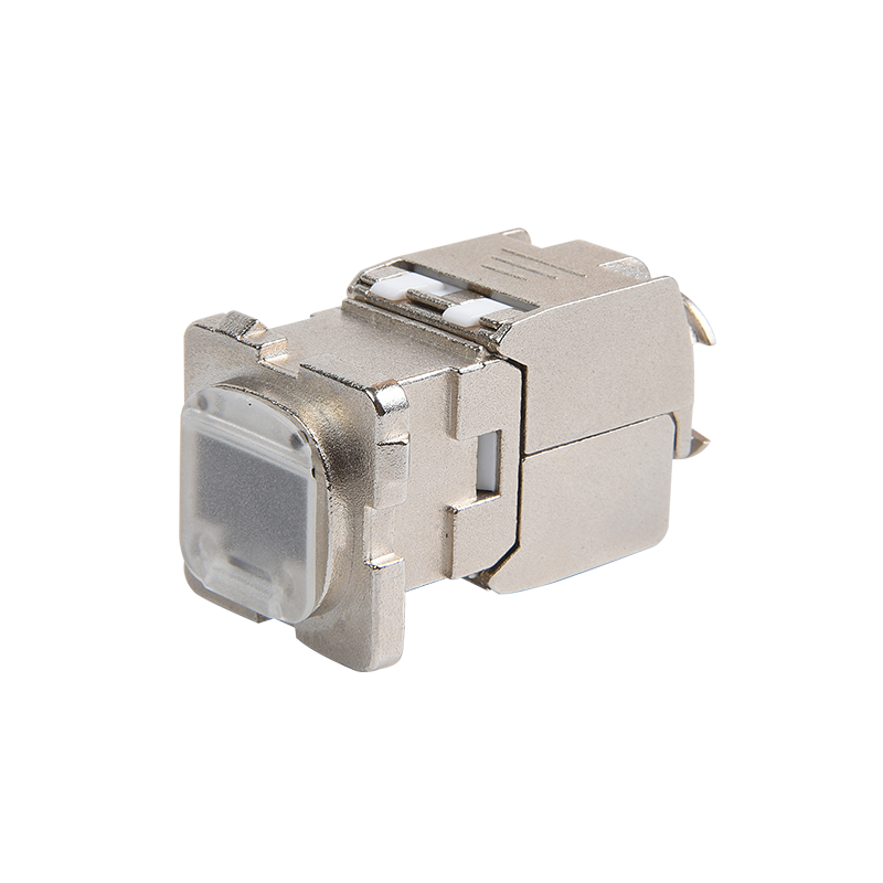 SMT-1046T8C6A-AU 180 degrés Cat6a Keystone Jack avec déclencheur