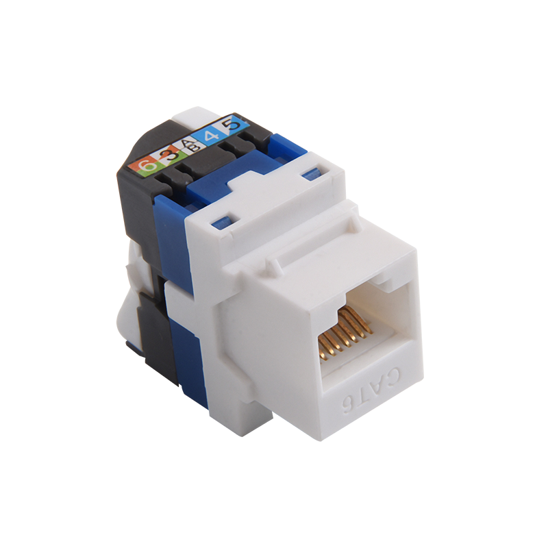 SMT-1042X8C6 Cat6 Keystone Jack Rotary Type